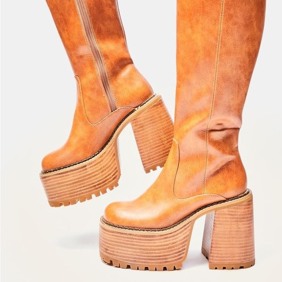 Dolls Kill Shoes Vintage Soul Knee High Boots By Dolls Kill Poshmark